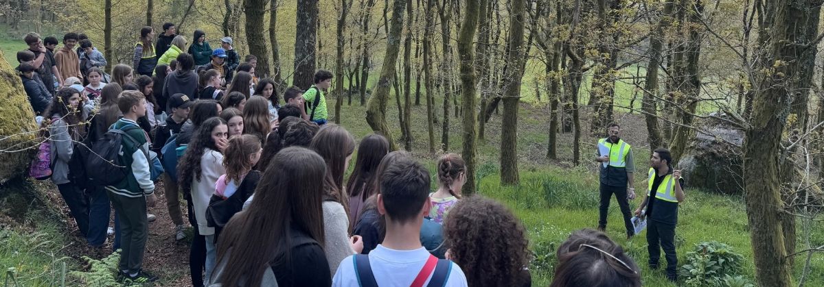 Visita de estudo a uma das maiores manchas de carvalhal contínuo da Europa