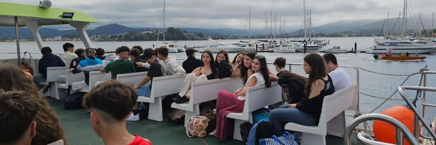 Alunos do 9.º ano, inscritos em Espanhol, realizam visita de estudo às Ilhas Cíes